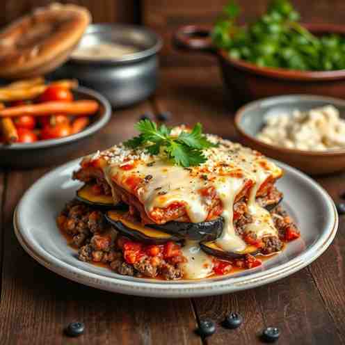Greek Moussaka - A Hearty Ground Beef & Veggie Recipe
